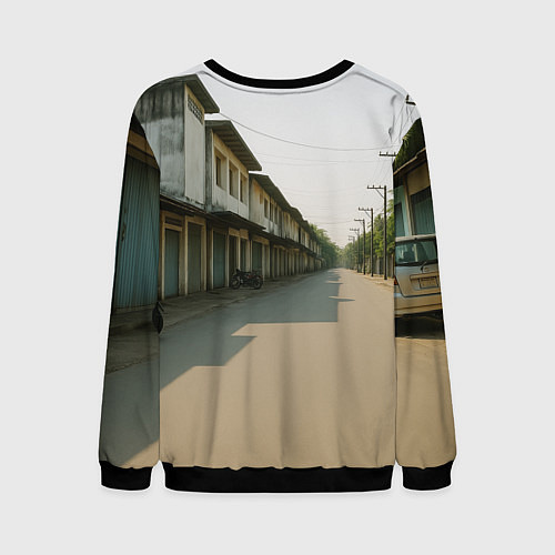 Мужской свитшот Boneca Ambalabu мем / 3D-Черный – фото 2