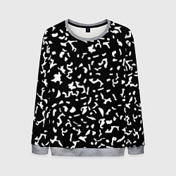 Мужской свитшот Черный камуфляж