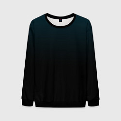 Мужской свитшот Морская глубина в чёрном