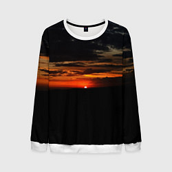 Мужской свитшот Закат на плато