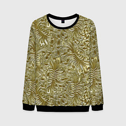 Свитшот мужской Золотое тиснение, цвет: 3D-черный