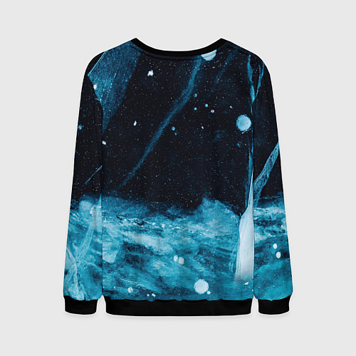 Мужской свитшот Нечто / 3D-Черный – фото 2