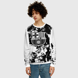 Свитшот мужской Juventus белый дым, цвет: 3D-белый — фото 2