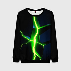Мужской свитшот Neon green glow