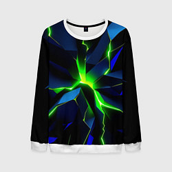Мужской свитшот Neon green glow