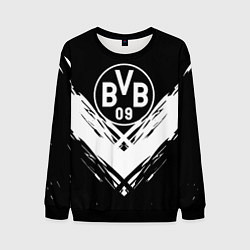 Мужской свитшот Borussia белые краски линии