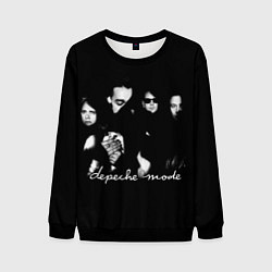 Свитшот мужской Depeche Mode shoot, цвет: 3D-черный