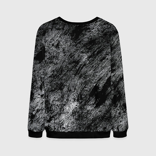 Мужской свитшот Не буди лихо пока оно тихо - медведь русич / 3D-Черный – фото 2