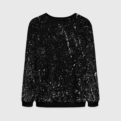 Мужской свитшот Валькнут и символы в круге / 3D-Черный – фото 2