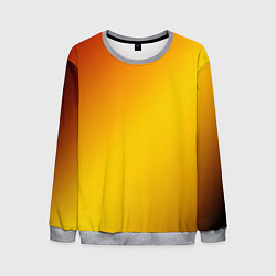 Мужской свитшот Color yellow red gradient