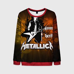 Свитшот мужской Metallica: James Hetfield, цвет: 3D-красный