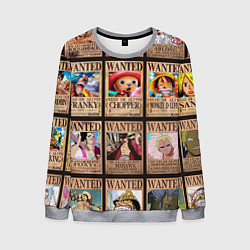 Свитшот мужской One Piece, цвет: 3D-меланж