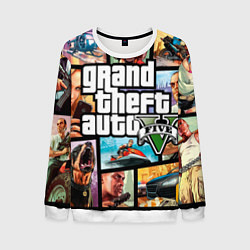 Мужской свитшот GTA 5: City Stories