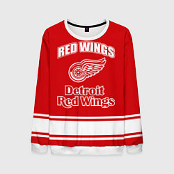 Свитшот мужской Detroit red wings, цвет: 3D-белый