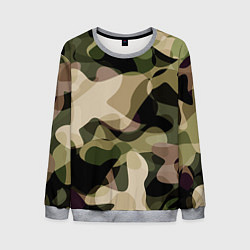 Свитшот мужской Камуфляж, цвет: 3D-меланж