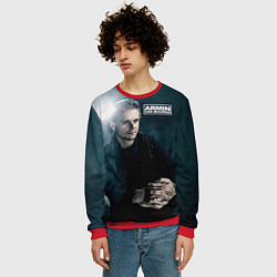 Свитшот мужской Armin Van Buuren, цвет: 3D-красный — фото 2