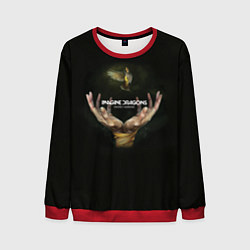 Свитшот мужской Imagine Dragons: Smoke + Mirrors, цвет: 3D-красный