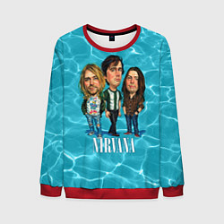 Мужской свитшот Nirvana: Water