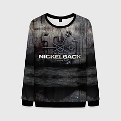 Свитшот мужской Nickelback Repository, цвет: 3D-черный