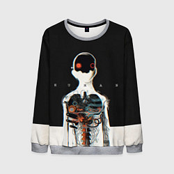 Свитшот мужской Three Days Grace: Skeleton, цвет: 3D-меланж