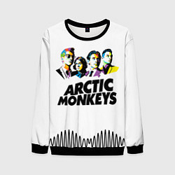 Мужской свитшот Arctic Monkeys: Music Wave