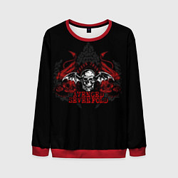 Мужской свитшот Avenged Sevenfold: Fly Skull