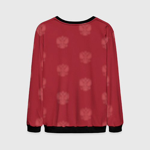 Мужской свитшот Сборная России по футболу / 3D-Черный – фото 2