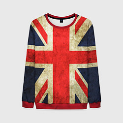 Свитшот мужской Великобритания, цвет: 3D-красный