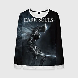 Свитшот мужской Dark Souls, цвет: 3D-белый