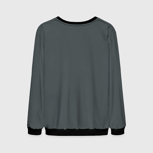 Мужской свитшот Скелет Терминатора / 3D-Черный – фото 2