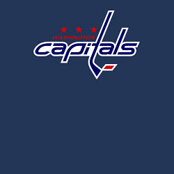 Свитшот хлопковый мужской Washington Capitals, цвет: тёмно-синий — фото 2