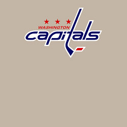 Свитшот хлопковый мужской Washington Capitals, цвет: миндальный — фото 2