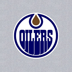 Свитшот хлопковый мужской Edmonton Oilers, цвет: меланж — фото 2