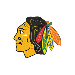Свитшот хлопковый мужской Chicago Blackhawks, цвет: белый — фото 2