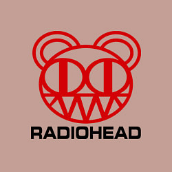 Свитшот хлопковый мужской Radiohead, цвет: пыльно-розовый — фото 2