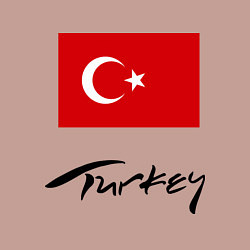 Свитшот хлопковый мужской Turkey, цвет: пыльно-розовый — фото 2