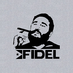 Свитшот хлопковый мужской FIdel, цвет: меланж — фото 2