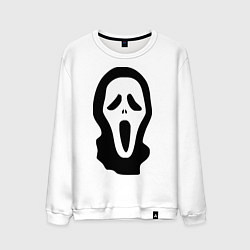 Свитшот хлопковый мужской Крик, цвет: белый