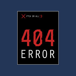 Свитшот хлопковый мужской 404 Error, цвет: тёмно-синий — фото 2
