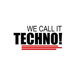 Свитшот хлопковый мужской We call it Techno, цвет: белый — фото 2