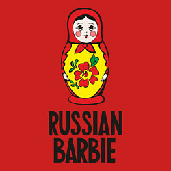 Свитшот хлопковый мужской Russian Barbie, цвет: красный — фото 2