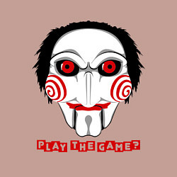 Свитшот хлопковый мужской Play the game?, цвет: пыльно-розовый — фото 2