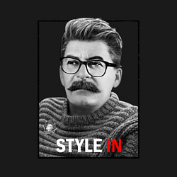 Свитшот хлопковый мужской Stalin: Style in, цвет: черный — фото 2
