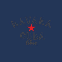 Свитшот хлопковый мужской Havana Cuba, цвет: тёмно-синий — фото 2