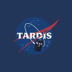 Свитшот хлопковый мужской Tardis NASA, цвет: тёмно-синий — фото 2