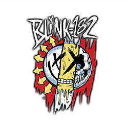 Свитшот хлопковый мужской Blink-182: Mixed Up, цвет: белый — фото 2