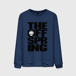 Свитшот хлопковый мужской The Offspring, цвет: тёмно-синий