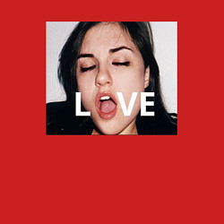 Свитшот хлопковый мужской Sasha Grey LOVE, цвет: красный — фото 2