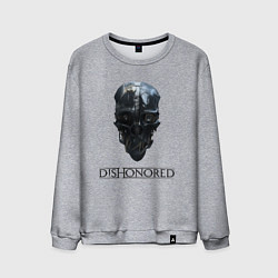 Свитшот хлопковый мужской Dishonored, цвет: меланж