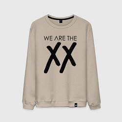 Свитшот хлопковый мужской We are the XX, цвет: миндальный